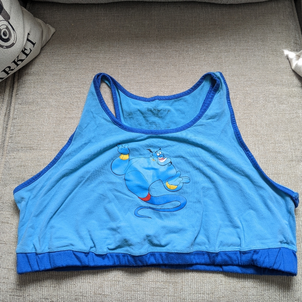 Disney Aladdin Genie Sports Bra